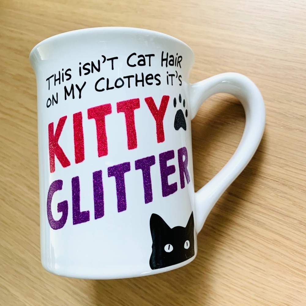 "Kitty Glitter" Coffee Mug